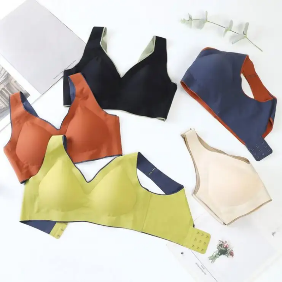 (32-42) Seamless Hand Pushup Super Comfortable Bra Without Wire (086)