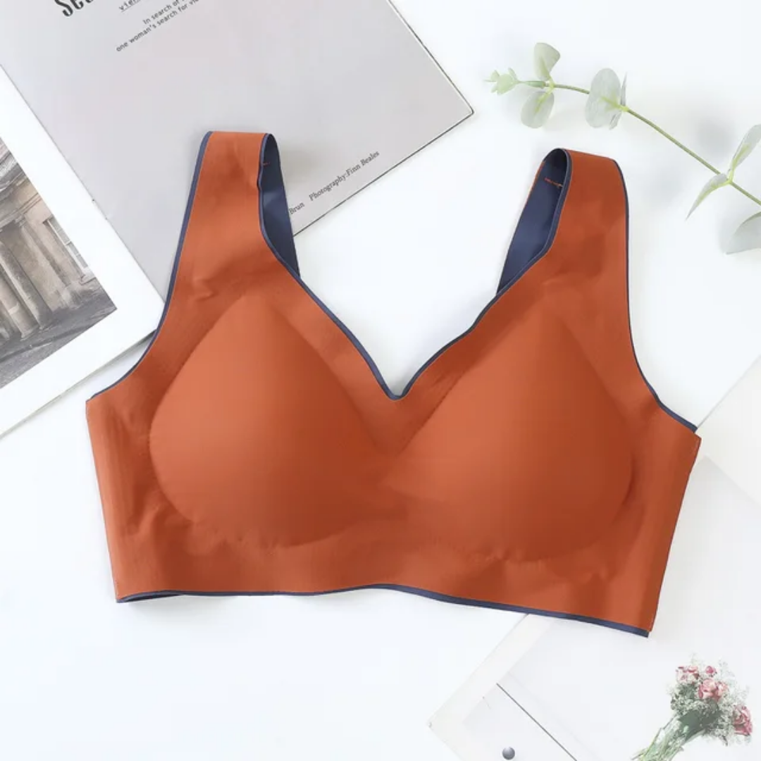 (32-42) Seamless Hand Pushup Super Comfortable Bra Without Wire (086)