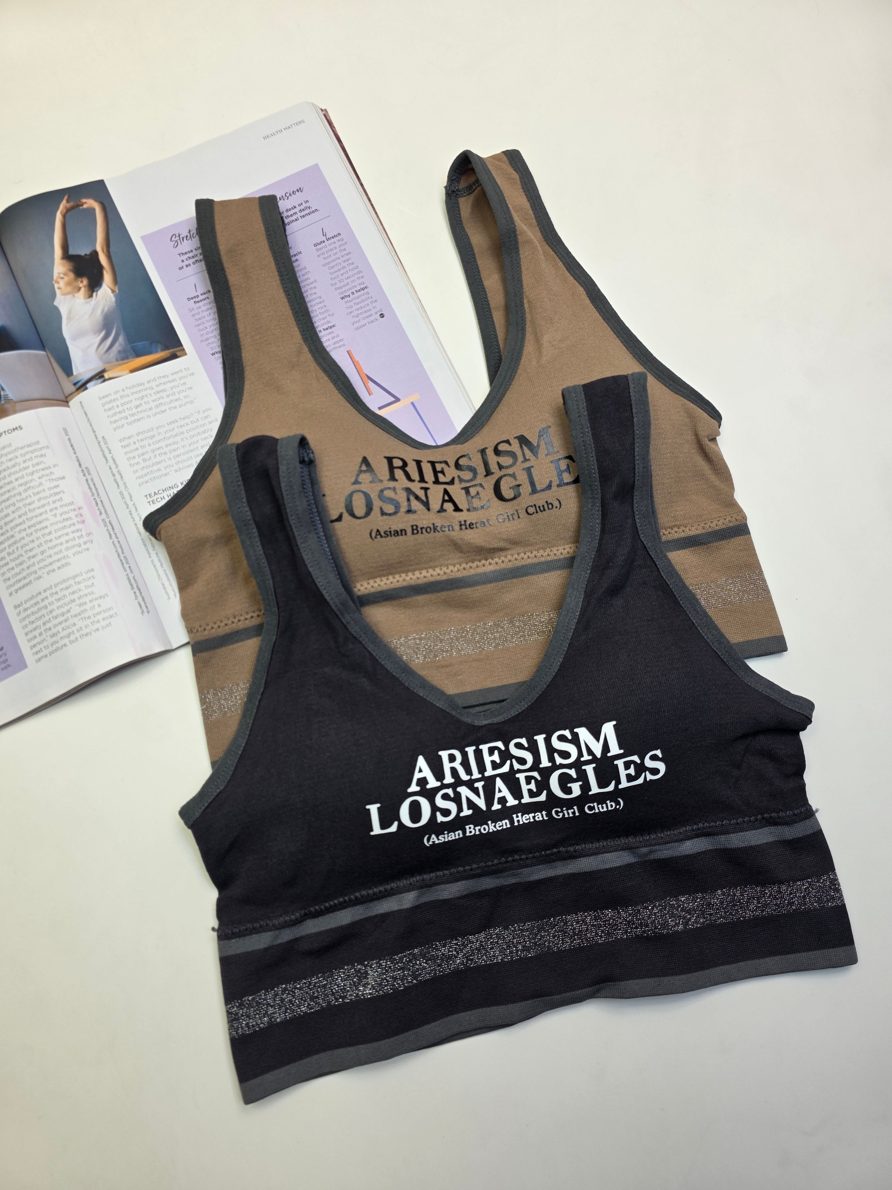 (30-38)WIDE STRAP SPORTS BRA